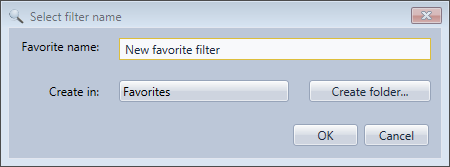 Add new favorite filter in the HttpLogBrowser